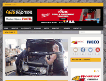 Tablet Screenshot of 4wdprotips.tv